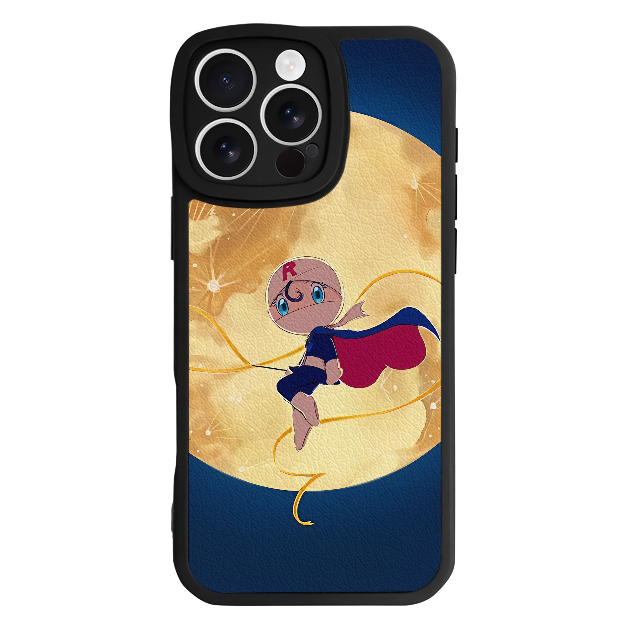 （画像用） アンパンマン Anpanman 【iPhone 16シリーズ対応】シリコンスマホケース（レザー調） 材質：シリコン